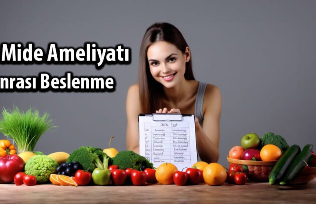 tüp mide ameliyatı sonrası beslenme, tüp mide ameliyatı diyet listesi